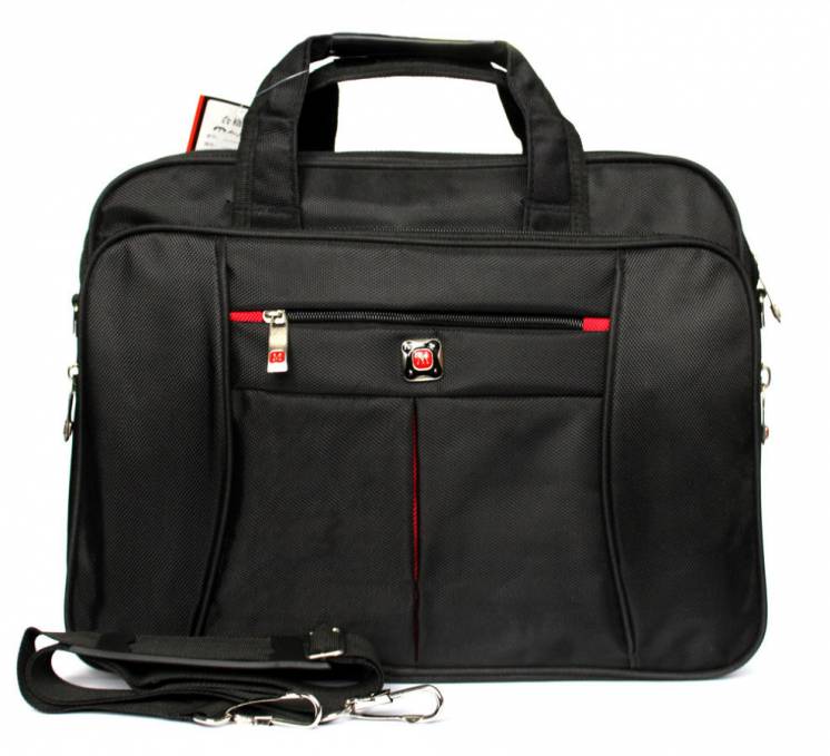 Мужская тканевая сумка - портфель под ноутбук и документы (52008)