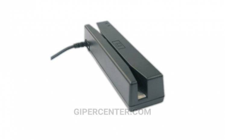 Считыватель магнитных карт SPARK-MSR-2004 (USB) черный