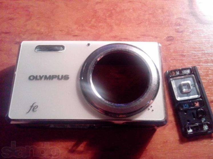 0167М - Корпус от фотоаппарата OLYMPUS FE-4000 Идеал