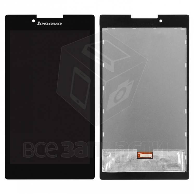 Дисплей для планшета Lenovo Tab 2 A7-30DC, черный, с cенсорным экраном