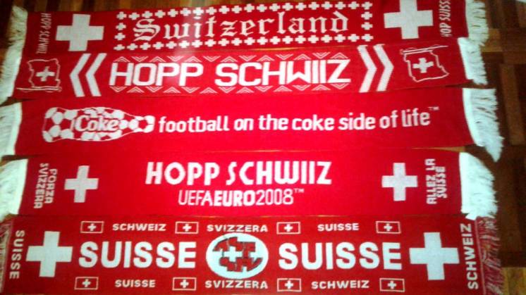 Футбольные шарфы сб.Швейцарии (обновление)