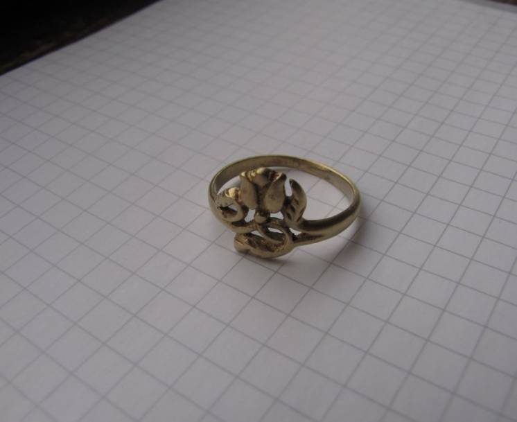 Женское кольцо из СССР