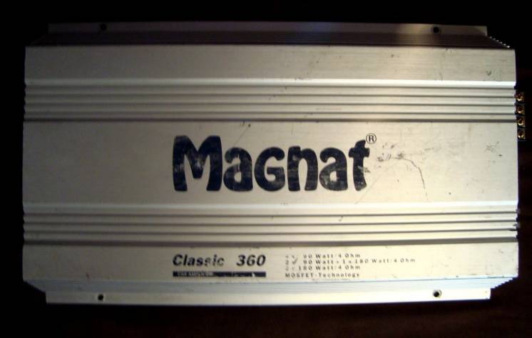 Автоусилитель Magnat Classic 360 4 канала Германия