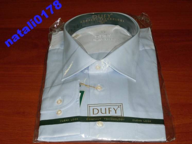 Мужская рубашка DUFY(Турция). Размер 3XL (ворот 47/48)