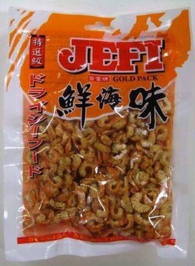 Сушеные креветки средние Jefi 100 гр