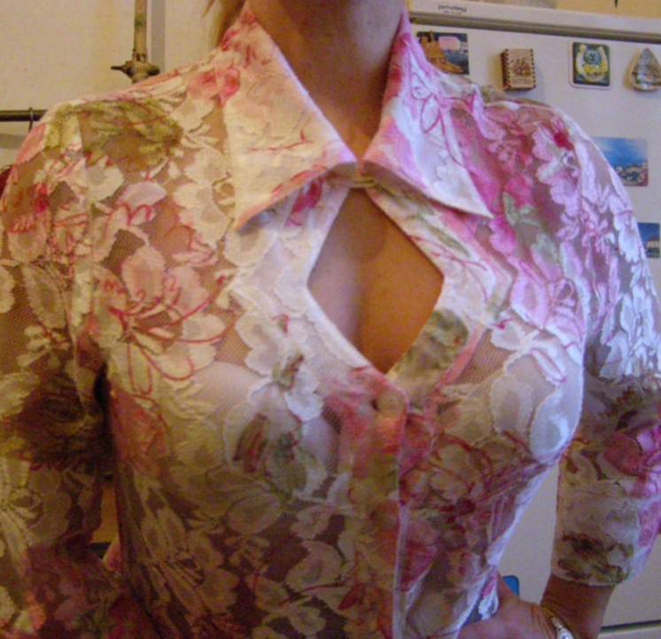 Эффектная нарядная блузка