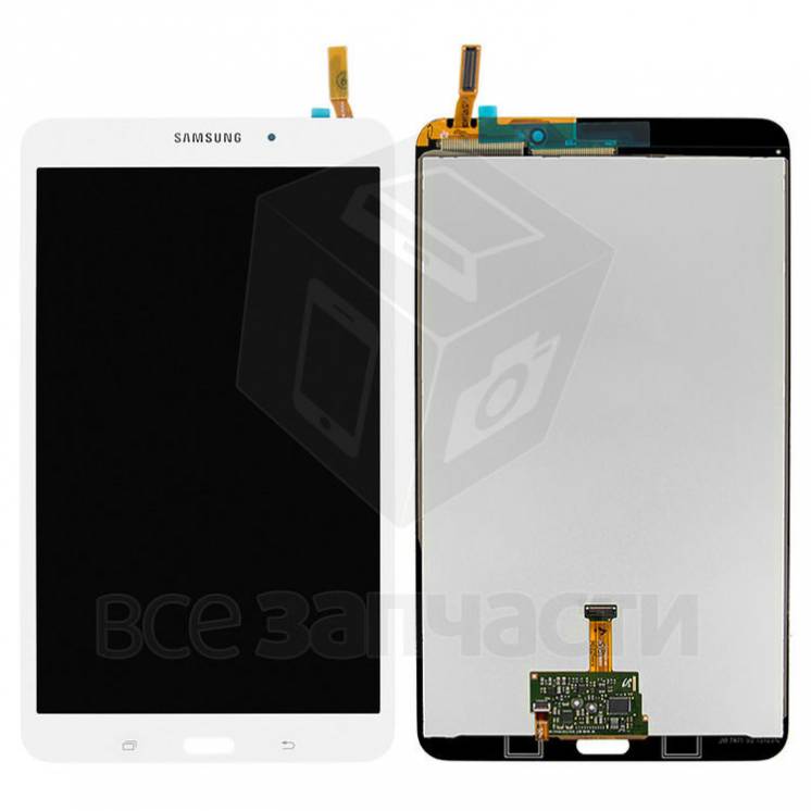 Дисплейный модуль Samsung T330 Galaxy Tab 4 8.0, белый, (версия Wi-Fi)