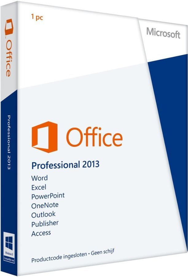 Microsoft Office Pro 2013 Pkc 269-16094 новый
