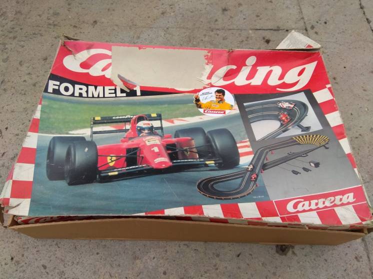 Гоночный трек Б/У carrera car racing (Оригинал) пр. 80-х Чехословакия