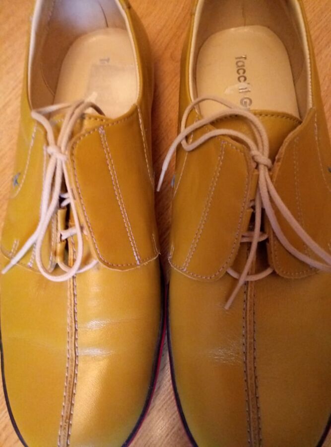 Женские кожаные туфли 42р.