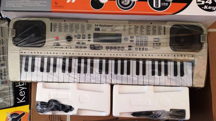 Детский орган синтезатор пианино Mq 807 Usb Mp3, микрофон, 54 клавиши