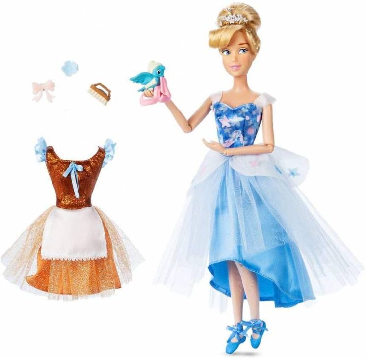 Кукла Золушка Балерина с нарядами и аксессуарами Disney, оригинал США