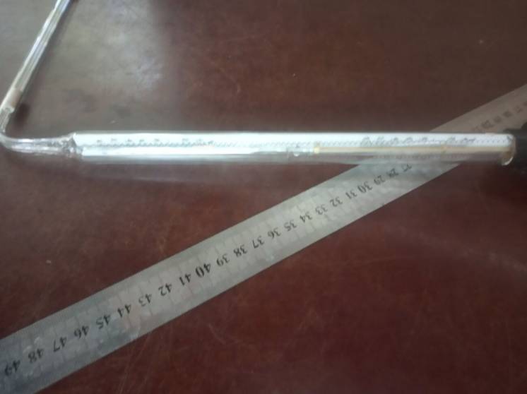 Термометр электроконтактный угловой ртутный ТПК