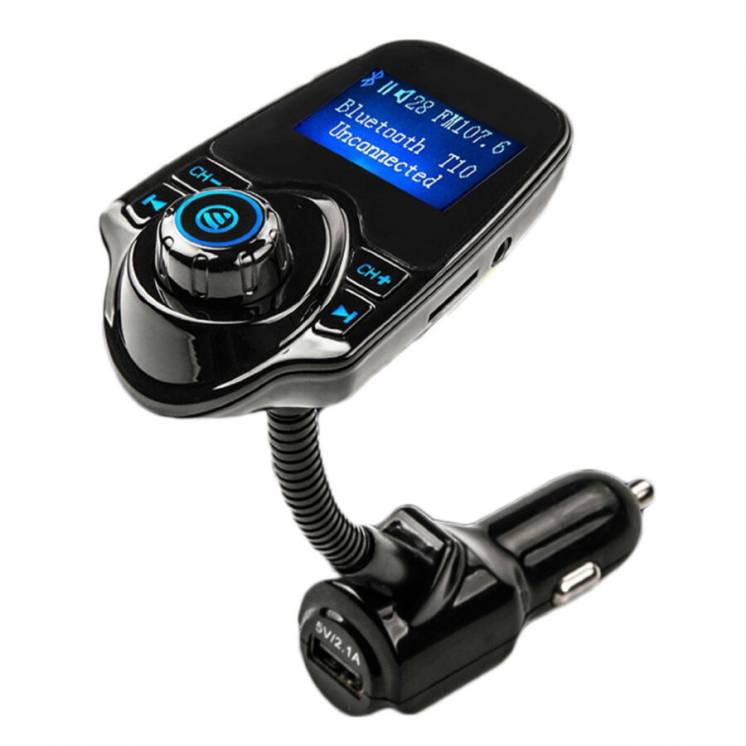 ФМ FM трансмиттер модулятор авто MP3 Bluetooth T10