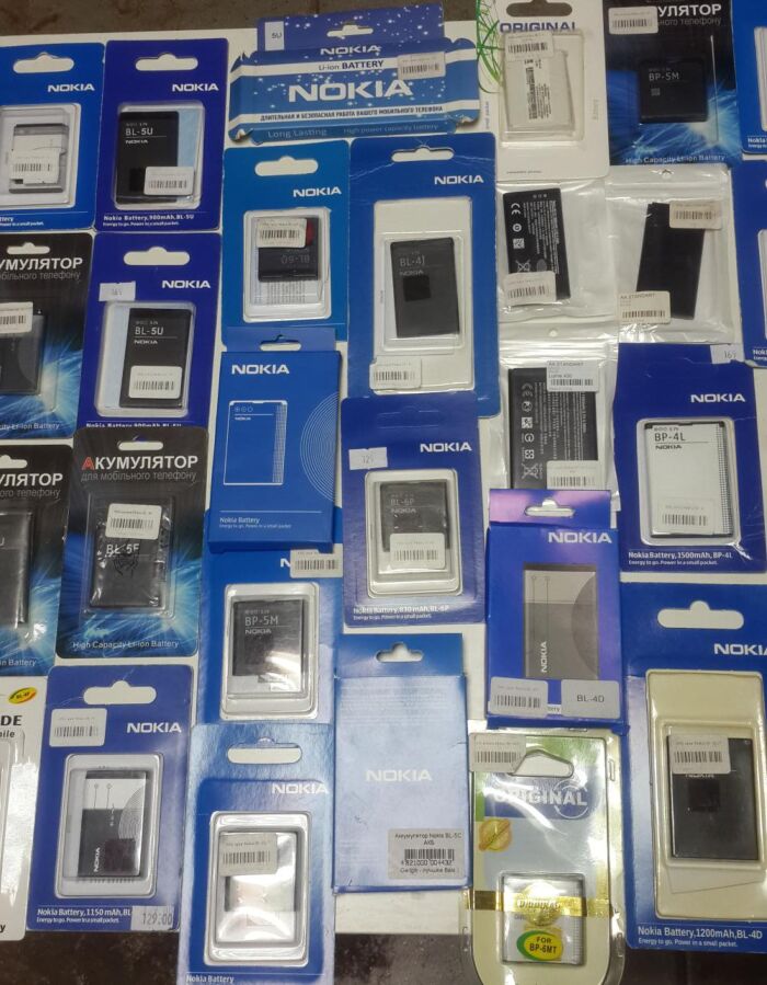 Аккумуляторы для разных моделей мобильных телефонов от 50грн.
