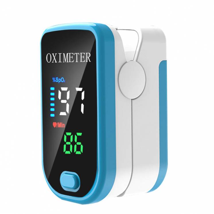 Пульсоксиметр насыщения кислорода в крови Fingertip Pulse Oximeter