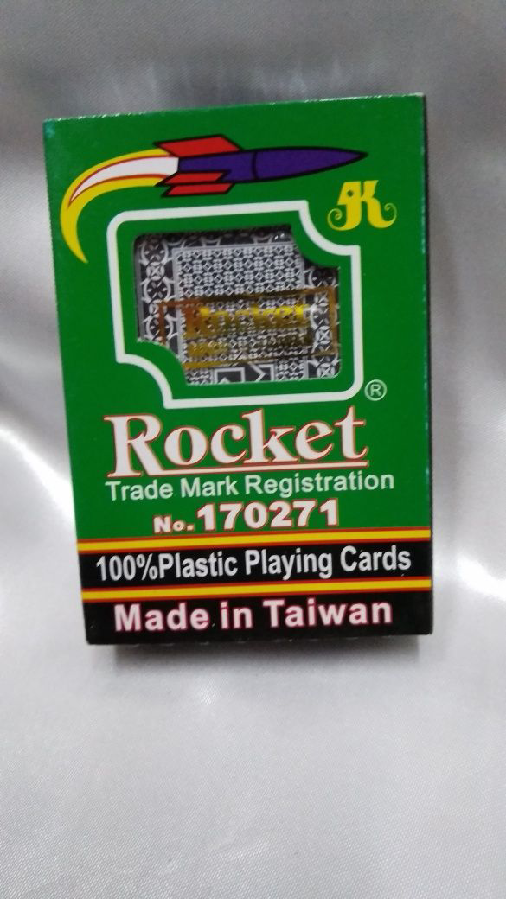 Карты игральные пластиковые «Rocket»
