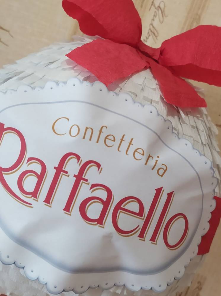 Пиньята Raffaello, пиньята на свадьбу
