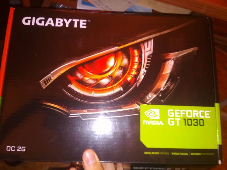 Gigabyte PCI-Ex GeForce GT 1030 OC 2GB GDDR5 (64bit)