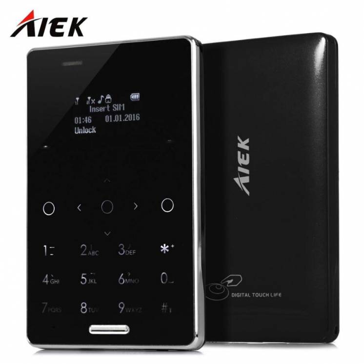 AIEK M4 телефон с двумя SIM-картами Bluetooth 3.0 FM