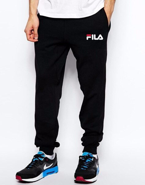 спортивные штаны логотип FILA