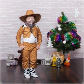 Детский карнавальный костюм ковбоя