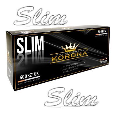 Гильзы 6.5мм Korona Slim 500 для сигарет  слим корона