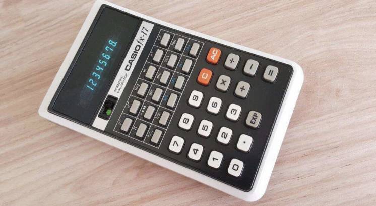 Калькулятор CASIO FX-17 Scientific Calculator   Soft Case