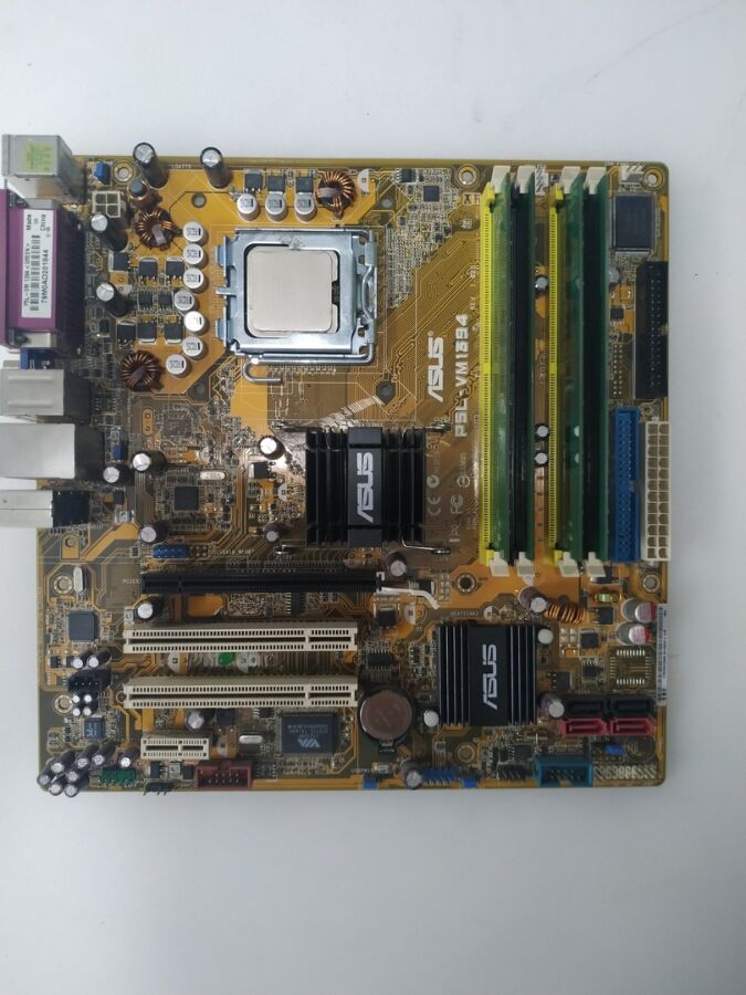 Материнская плата ASUS P5L-VM 1394 (LGA775, Intel 945G, 4 слота памяти