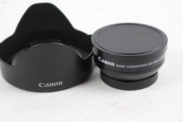Широкоугольный конвертер Canon Wide-Converter WD-58 0.7x58 (оригинал)