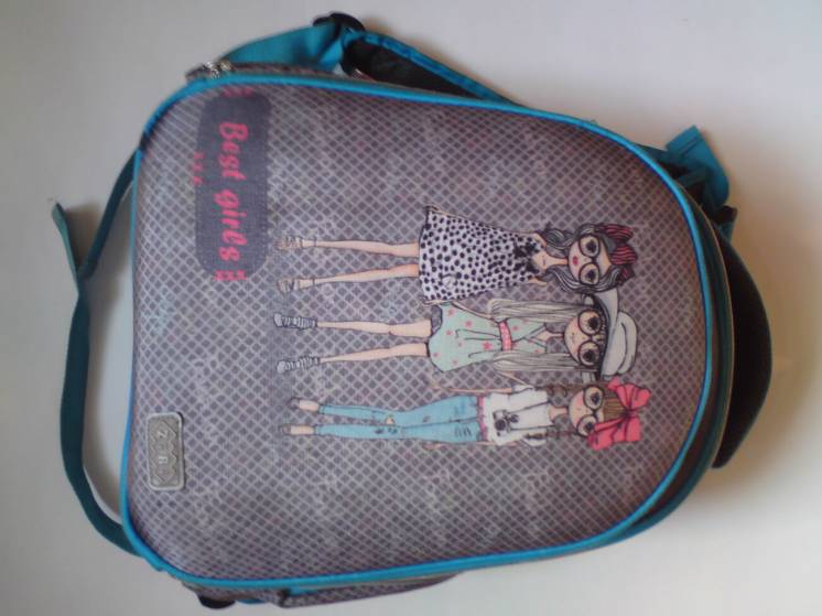 Школьный рюкзак каркасный для девочки Zibi Best Girls (ранец)