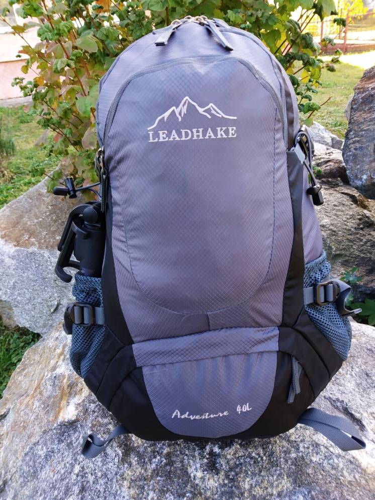 Трекинговый Вело-рюкзак LEADHAKE 40 с каркасной спинкой