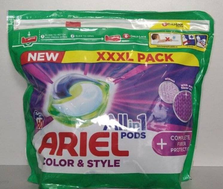 Ariel (Аріель) капсули для прання (60шт.)