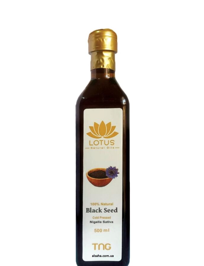 Масла черного тмина Lotus Black seed oil 500 мл.