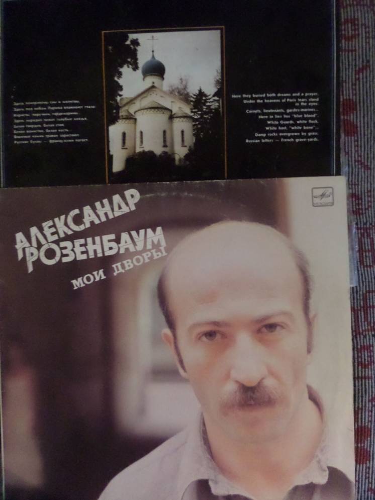 Пластинки виниловые  90-х : Жанна Бичевская, Розенбаум