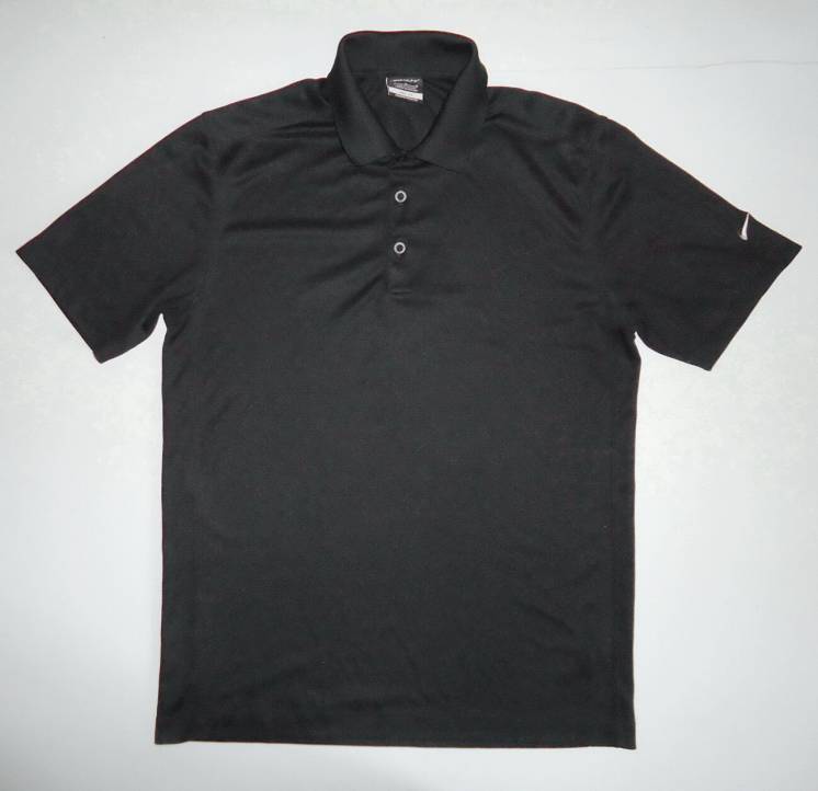футболка  Nike  Golf  Dri-Fit  черная (M)