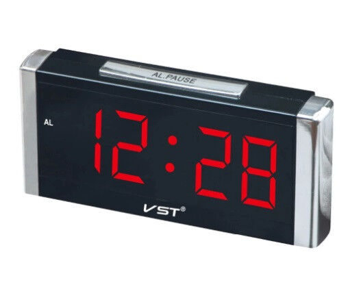 Часы LED с термометром VST-731W
