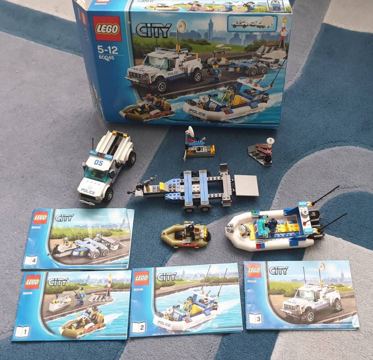 Конструктор LEGO City Полицейский патруль 60045 оригинал