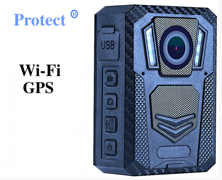 Полицейская камера Protect R-02A, 2021 г. Онлайн Wi-Fi (STA,AP),GPS -