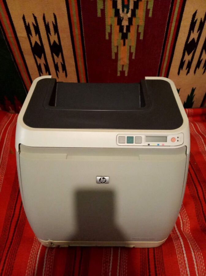 Принтер лазерный цветной HP Color LaserJet 2600n Lan Сетевой c картрид