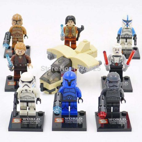 Набор фигурок копия Lego отличного качества 8 шт STAR WARS