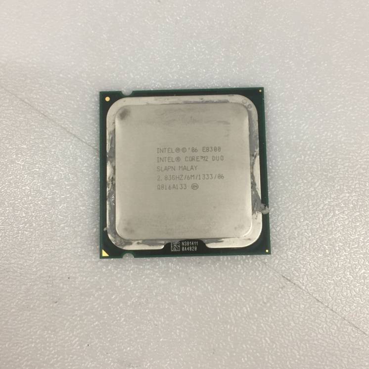 Процессор Intel(R) Core(TM)2 Duo CPU E8300 2.83GHz сокет LGA 775