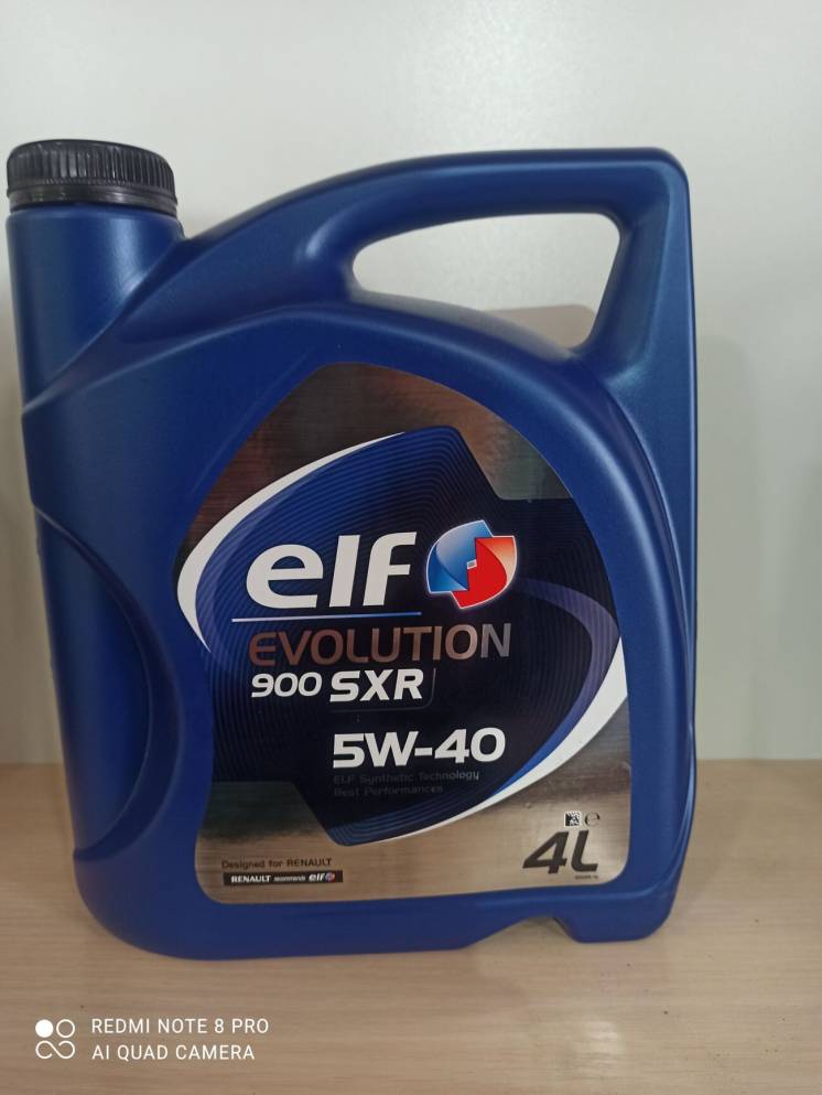 Моторное масло ELF 5W40 SXR