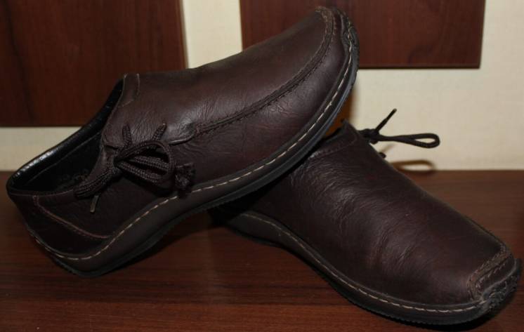 Продам подростковые кожаные туфли Rieker, 39 размера