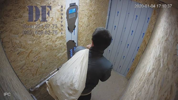 Установка IP видеокамер в лифтах