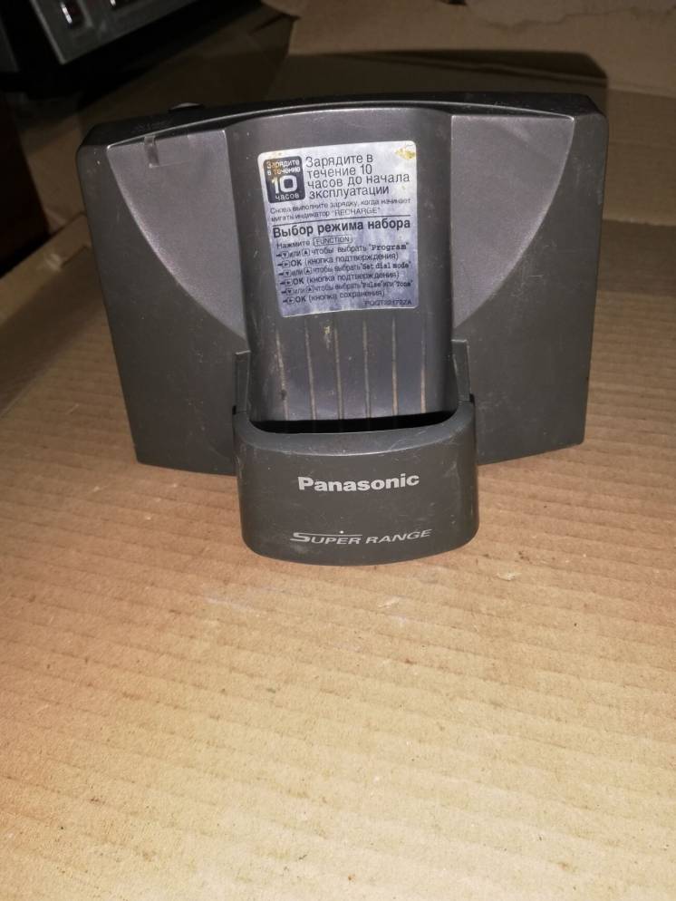 Радиотелефон Panasonic Kx Tc1019rub база