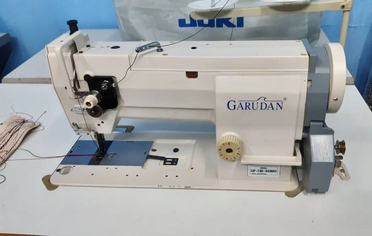 Garudan GF 130 швейная машина тройного транспорта