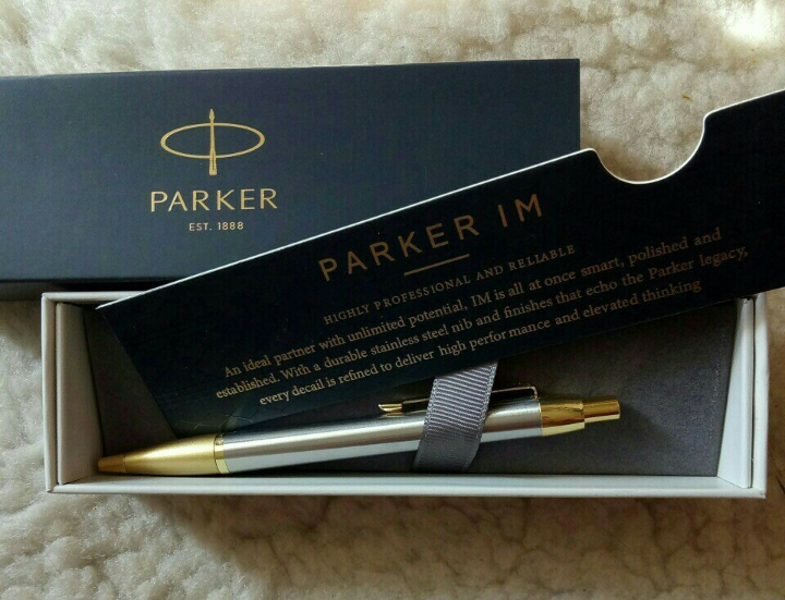 Шариковая ручка Parker IM Stainless Steel GT