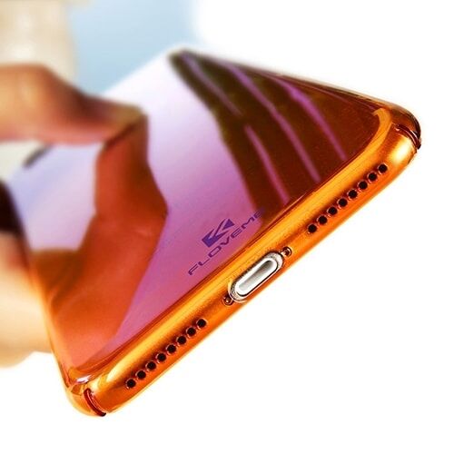 Пластиковый чехол Floveme Chameleon Orange Оранжевый для iPhone 6 Plus