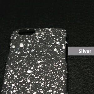 Пластиковый чехол Starry Sky Glitter Silver Серебро для iPhone 6 Plus/